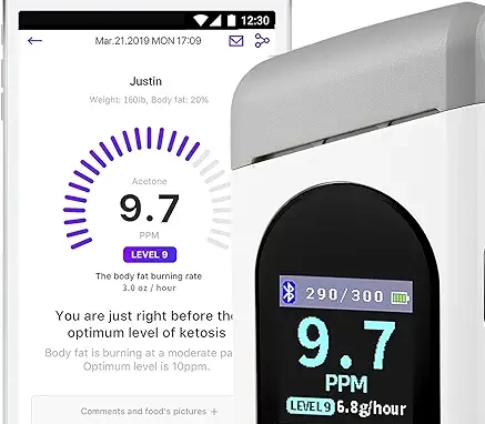 KETOSCAN Smart Breath Ketone Meter