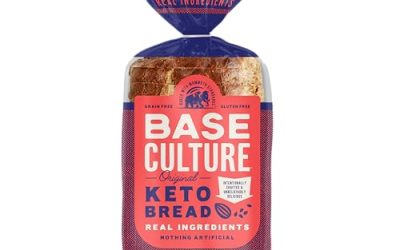 Base Culture Keto Bread | Original, 100% Paleo, Gluten Free, Grain Free, Non-GMO, Dairy Free, Soy Free and Kosher | 16oz Loaf
