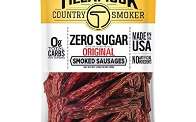 Tillamook Country Smoker Keto Friendly Zero Sugar Smoked Sausages, Original, 10 Ounce